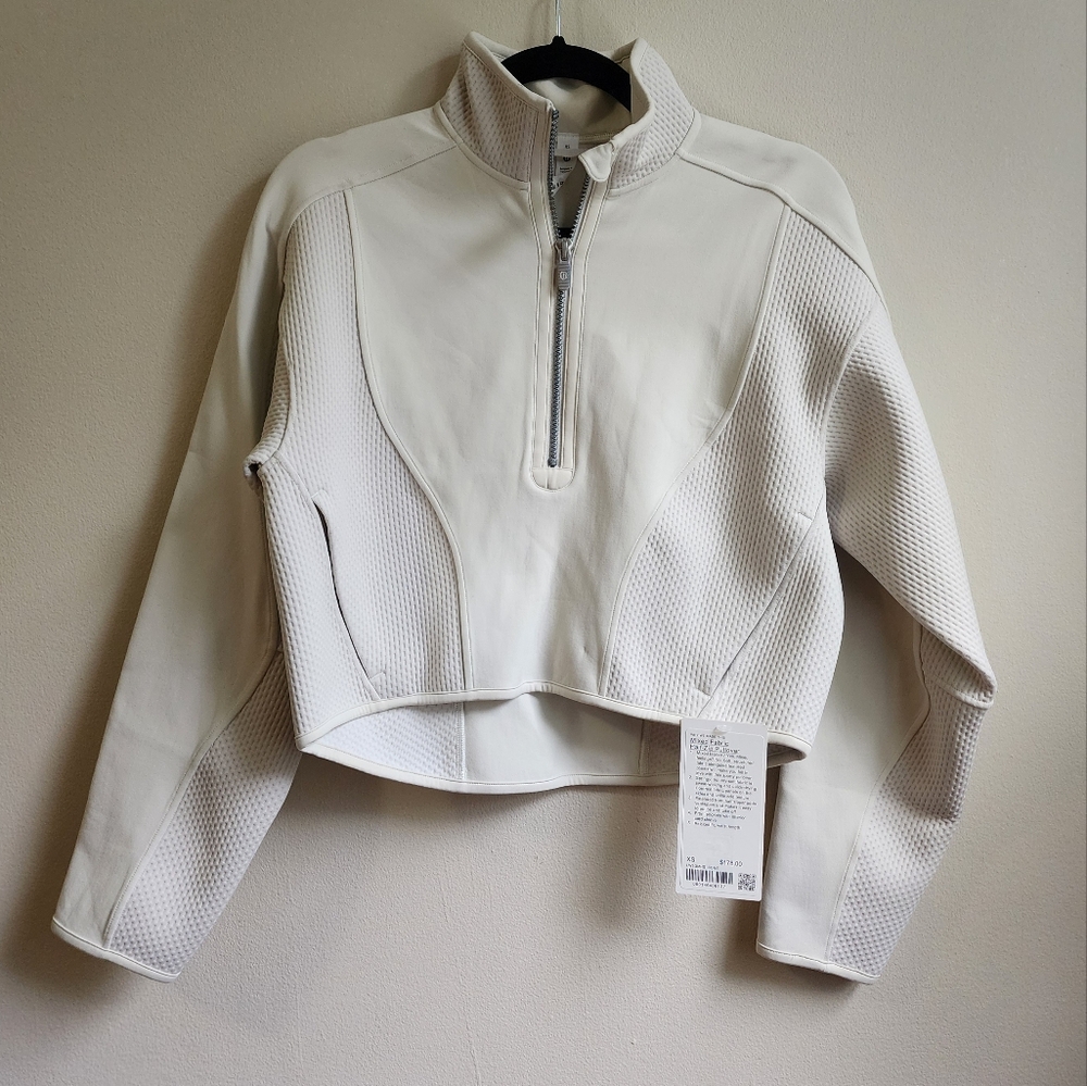 Lululemon Mixed Fabric Half-Zip Pullover Size XS